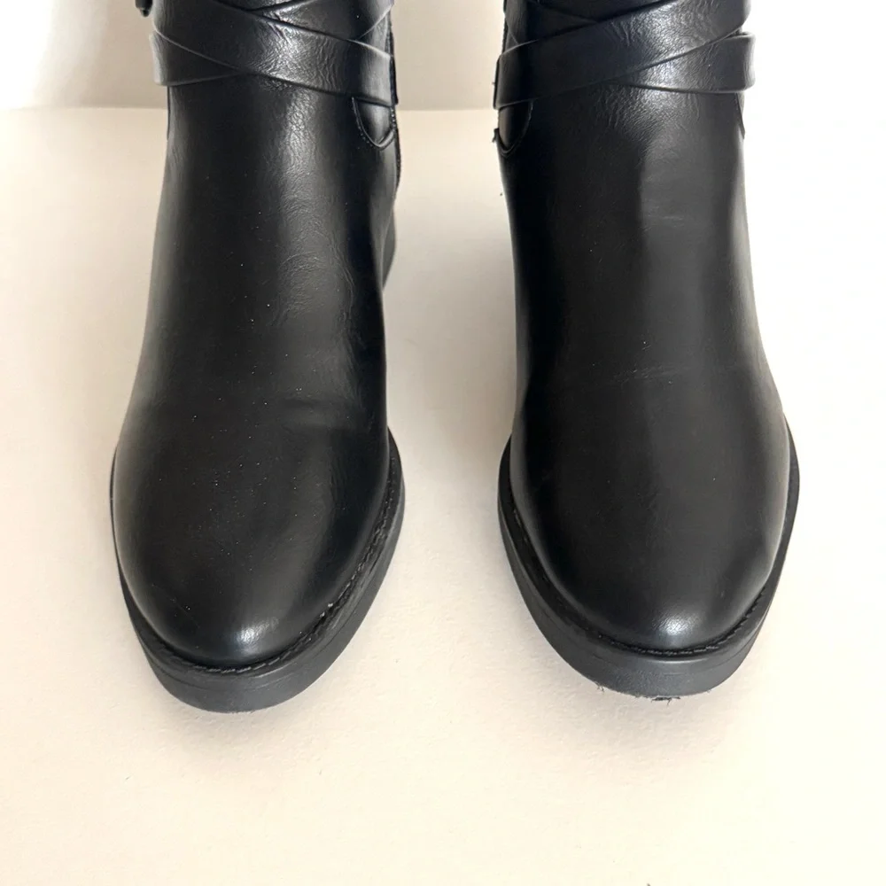Life Stride Black Over the Knee Boots - Picture 10 of 16